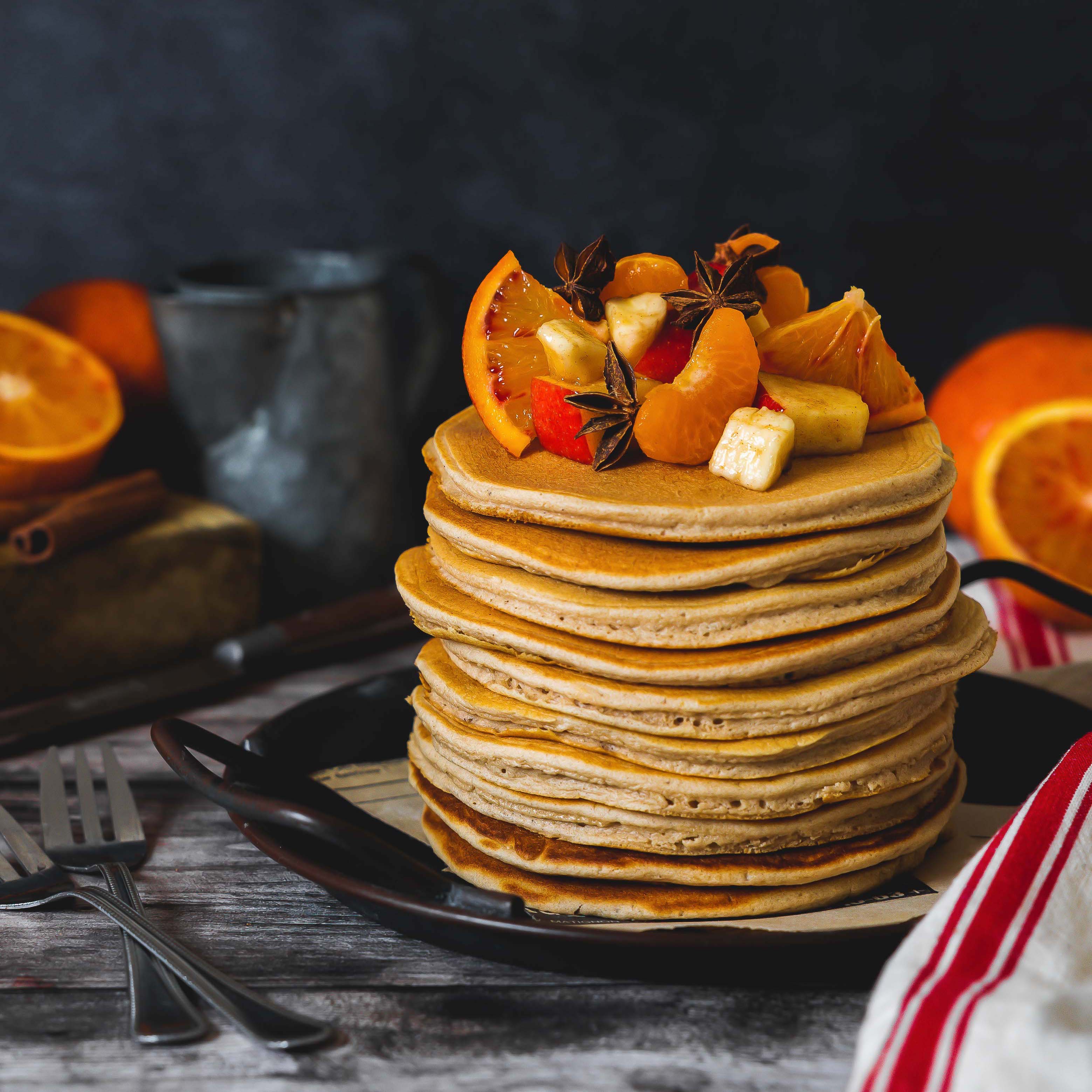 Pancakes sans gluten SweetnessLab